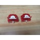 Square D 9001-KA-5 Contact Block 9001KA5 Red, Ser.J (Pack of 2) - New No Box