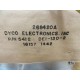 Dyco Electronics 268420A Transformer 5412 - Used