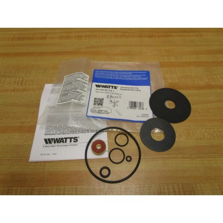 Watts RK 009-RV 34-1 Relief Valve Rubber Parts Kit 0887181