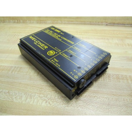 Melcher LM 3644-7 LM36447 AC-DCDC-DC Converter LM 3000 MK II - Used