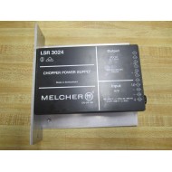 Melcher LSR 3024-7 LSR30247 Chopper Power Supply With Bracket - Used