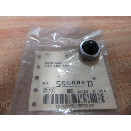 Square D 9001 G-6 Pilot Light Lens 9001G6 85753 Series G (Pack of 2)