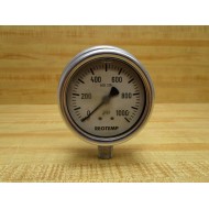 Reotemp 0-1000 PSI Pressure Gauge 01000PSI Some Scratches - Used