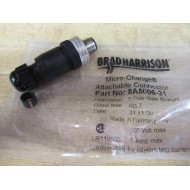 Brad Harrison 8A5006-31 Micro-Change Attachable Connector 8A500631 (Pack of 2)