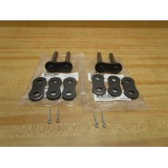 Morse 100-2 CL CP SF Roller Chain Connecting Link 332291 (Pack of 2)