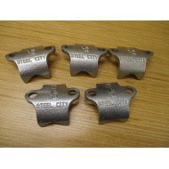 Steel City 1-14" Right Angle Beam Clamp (Pack of 5) - New No Box