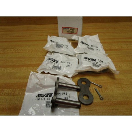 Morse 332199 Roller Chain Link 120 CL CT SF 332284 (Pack of 5)