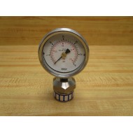 Wika 316 SS Pressure Gauge 990.10 0-30 Psi - New No Box