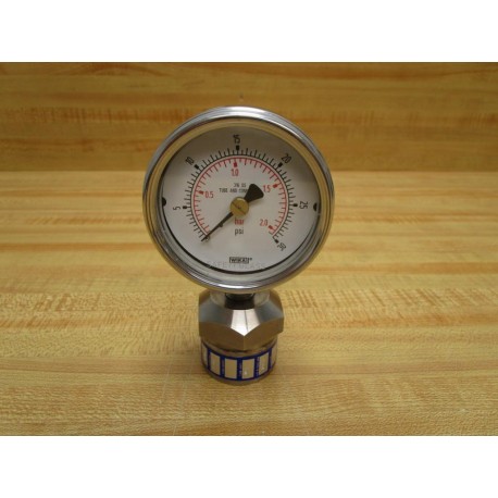 Wika 316 SS Pressure Gauge 990.10 0-30 Psi - New No Box