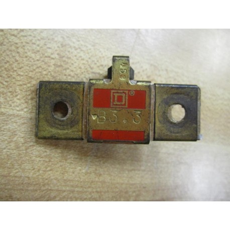 Square D B3.3 Thermal Overload Unit - Used