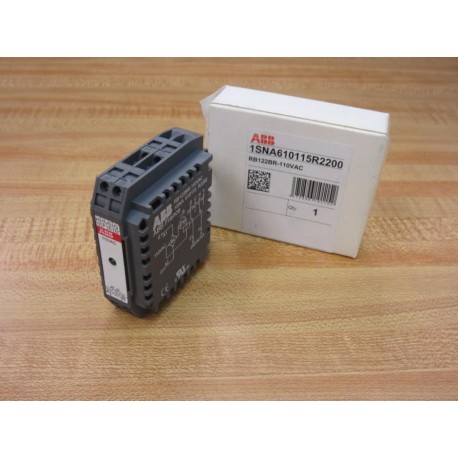 ABB 1SNA610115R2200 Relay Module RB122BR-110VAC