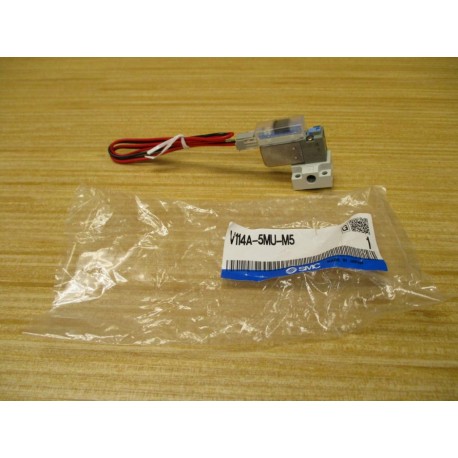 SMC V114A-5MU-M5 Solenoid Valve V114A5MUM5