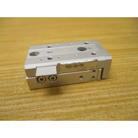 SMC MXS6-20A-M9N Slide Table Cylinder W Top Block - New No Box