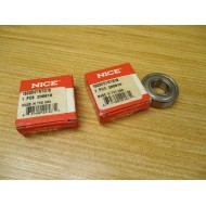 RBC Nice 1623DSTNTG18 Ball Bearing 200910 (Pack of 2)