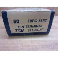 Thomas And Betts 10RC-55PT Pin Terminal 10RC55PT (Pack of 50)