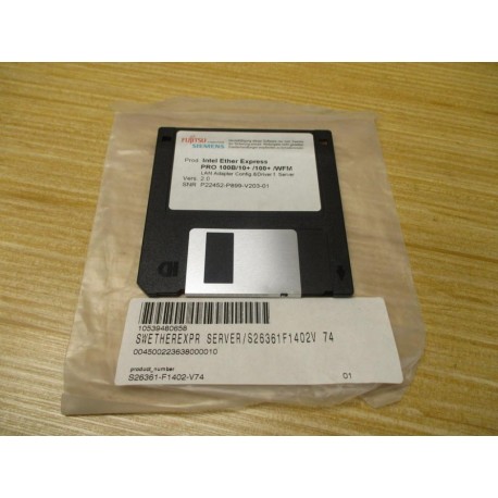 Fujitsu S26361-F1402-V74 Siemens Floppy Disc S26361F1402V74