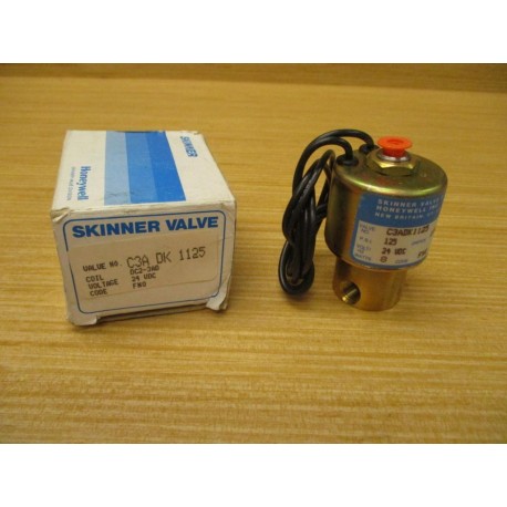 Honeywell C3ADK1125 Skinner Valve 24V DC 8W