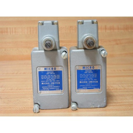 Micro Switch 206LS1 Limit Switch (Pack of 2) - Used