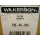 Wilkerson F30-06-000 Filter F3006000 Blue WO Glass Bowl