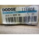 Dodge 119604 1610 X 35MM KW Taper Lock Bushing Missing 1 Bolt