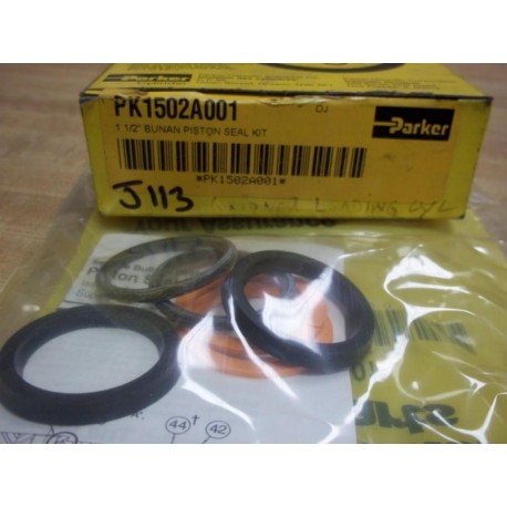 Parker PK1502A001 Bunan Piston Seal Kit (Pack of 2)