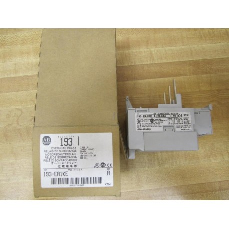 Allen Bradley 193-EA1KE Overload Relay 193EA1KE