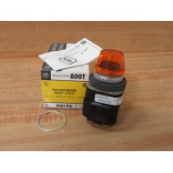 Allen Bradley 800T-P16 Pilot Light Ser. B Amber Cap 800T-P16A (Pack of 3)