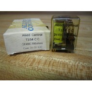 Allied Control T154-C-C Relay T154CC 24V DC VDC (Pack of 4)