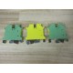 Phoenix Contact USLKG-5 Terminal Block 0441504 w Clip (Pack of 3) - New No Box