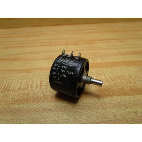 Spectrol 830 Potentiometer 10,000 Ω - New No Box