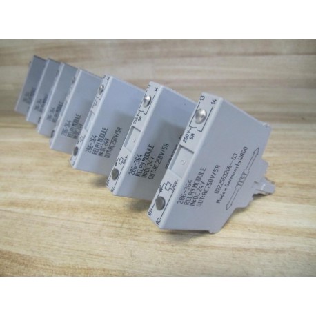 Wago 286-364 Relay Module 286364 (Pack of 7) - New No Box