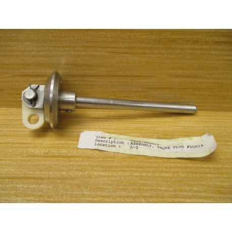 VACU-000013 Valve Plug Assembly 50014 - New No Box