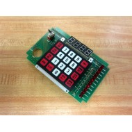 CBM Electronics 100279 Numeric Display Board WKeypad - Used