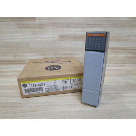 Allen Bradley 1746-OW16 Out Module 1746-0W16 Series C