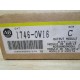 Allen Bradley 1746-OW16 Out Module 1746-0W16 Series C