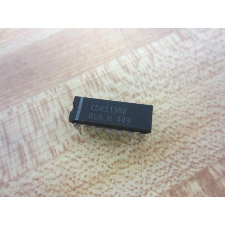 RCA CD4013BE Integrated Circuit