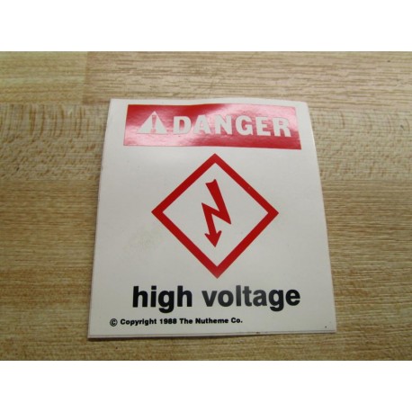 Nutheme Company LZD1088 Label (Pack of 4) - New No Box