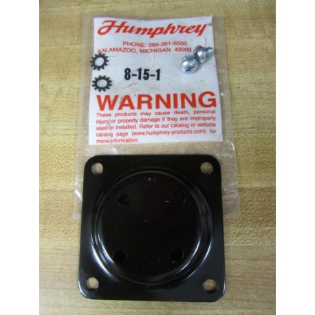 Humphrey 8-15-1 Inlet Plate 8151 (Pack of 3)