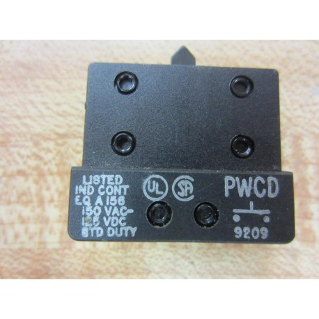 Honeywell PWCD Micro Switch Contact Block - New No Box