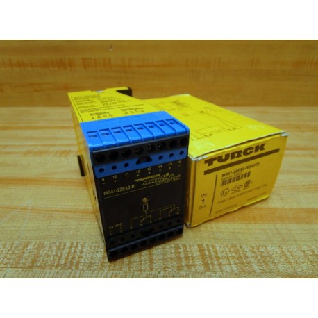 Turck MS41-22Ex0-R Multi-Safe Bistable Relay MS4122Ex0R 24VDC