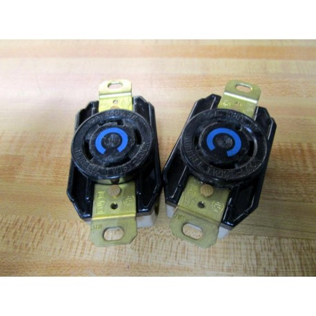 Hubbell HBL2620 Receptacle Twist-Lock (Pack of 2) - Used