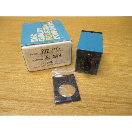 IDEC RTE-P11 Electronic Timer RTEP11 24VAC, 0 Sec.- 10 Min.