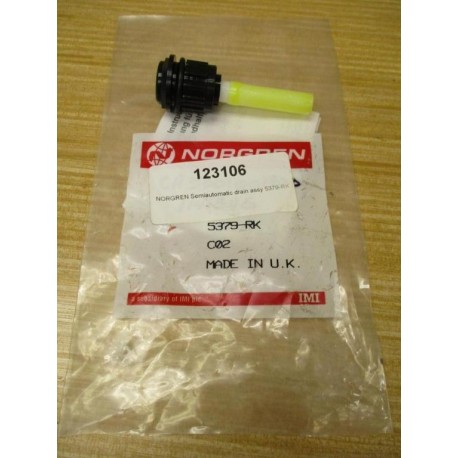 Norgren 5379-RK Semi Auto Draincock 5379RK