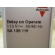 Electromatic SA 105 115 Timing Relay With Delay - New No Box