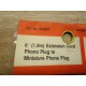 Radio Shack 42-2444 Miniature Phone Plug (Pack of 2)