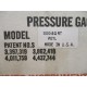 Dwyer 2000-SQ RT Pressure Gauge 2000SQRT