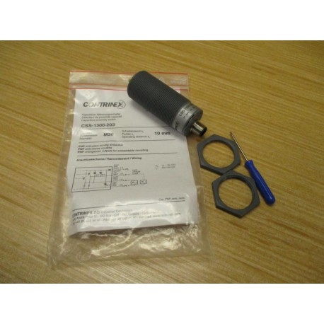 Contrinex CSS-1300-203 Capacitive Proximity Switch CSS1300203