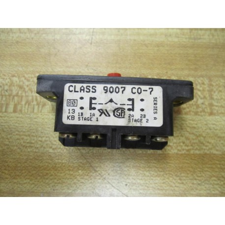 Square D 9007 C0-7 Snap Switch Series A - New No Box