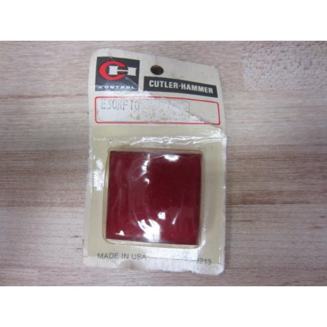 Cutler Hammer E30-KF10 Eaton Push Button Lens E30KF10 Blank (Pack of 3)