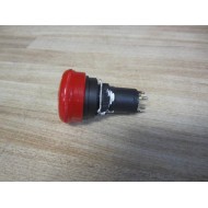 Omron A165E-S-03U E-Stop Switch A05B-2301-D002 WO Wires 6 Pin - Used